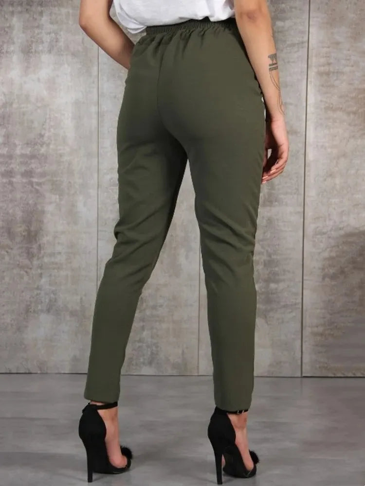 Pantalon Slim Fluide