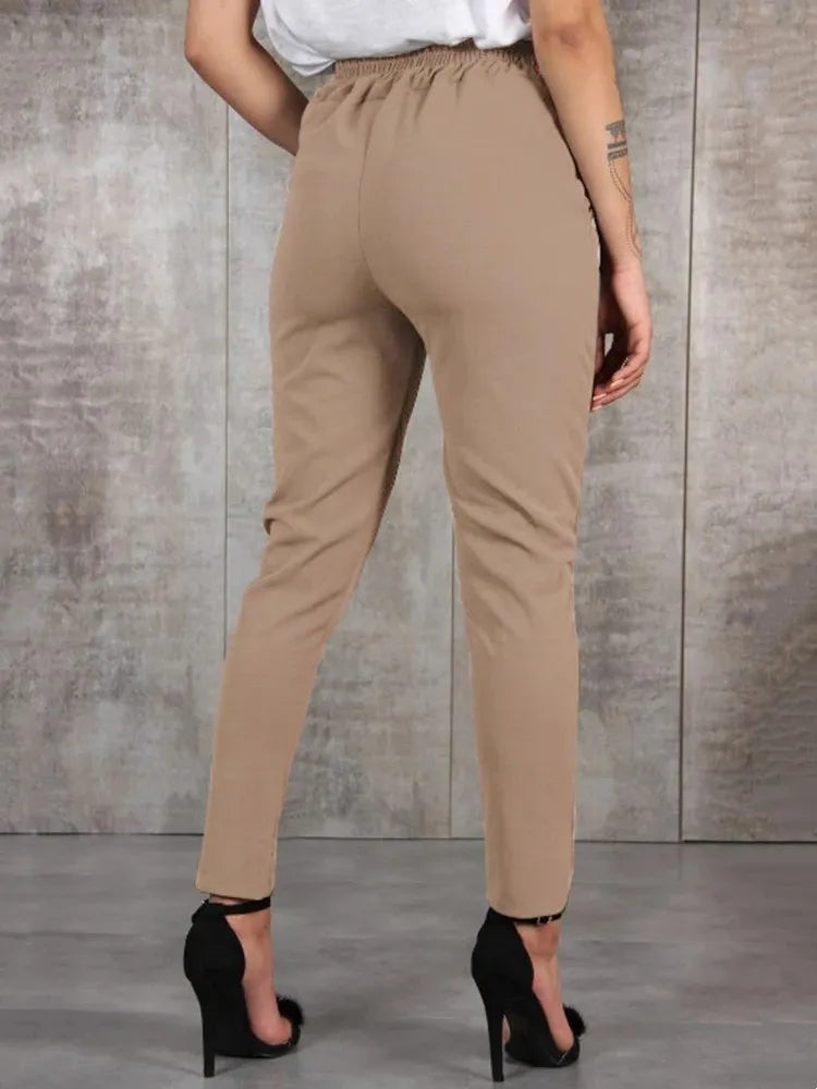 Pantalon Slim Fluide